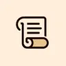 Scroll logo
